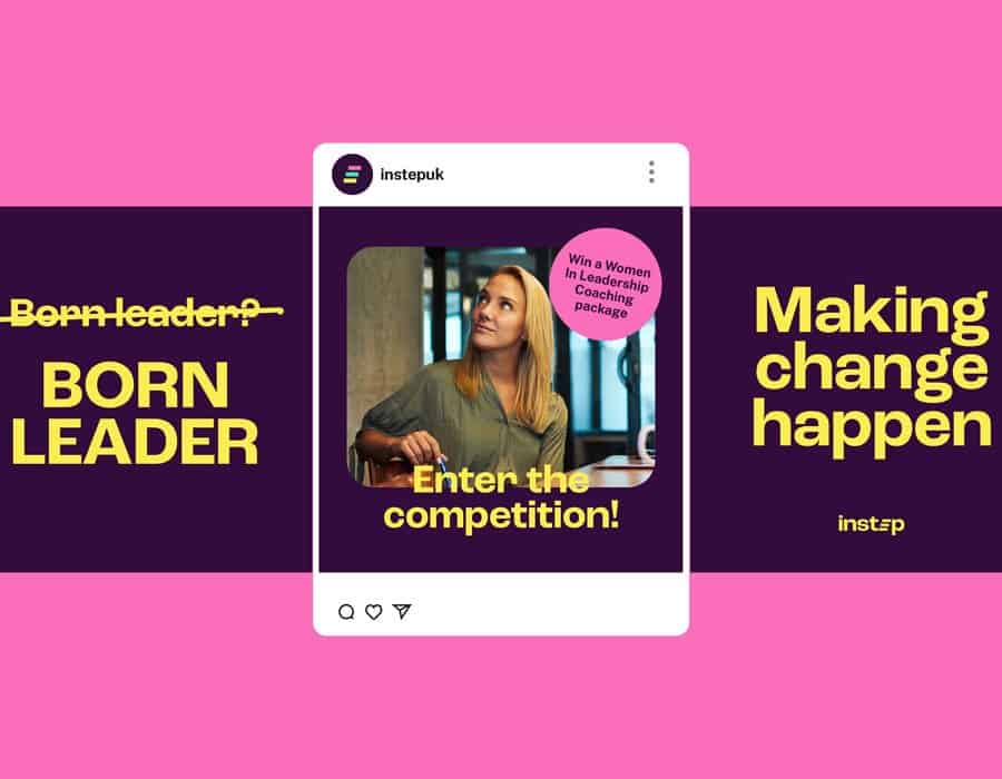 BORN LEADER and making change happen with inspiring leadership coaching image.