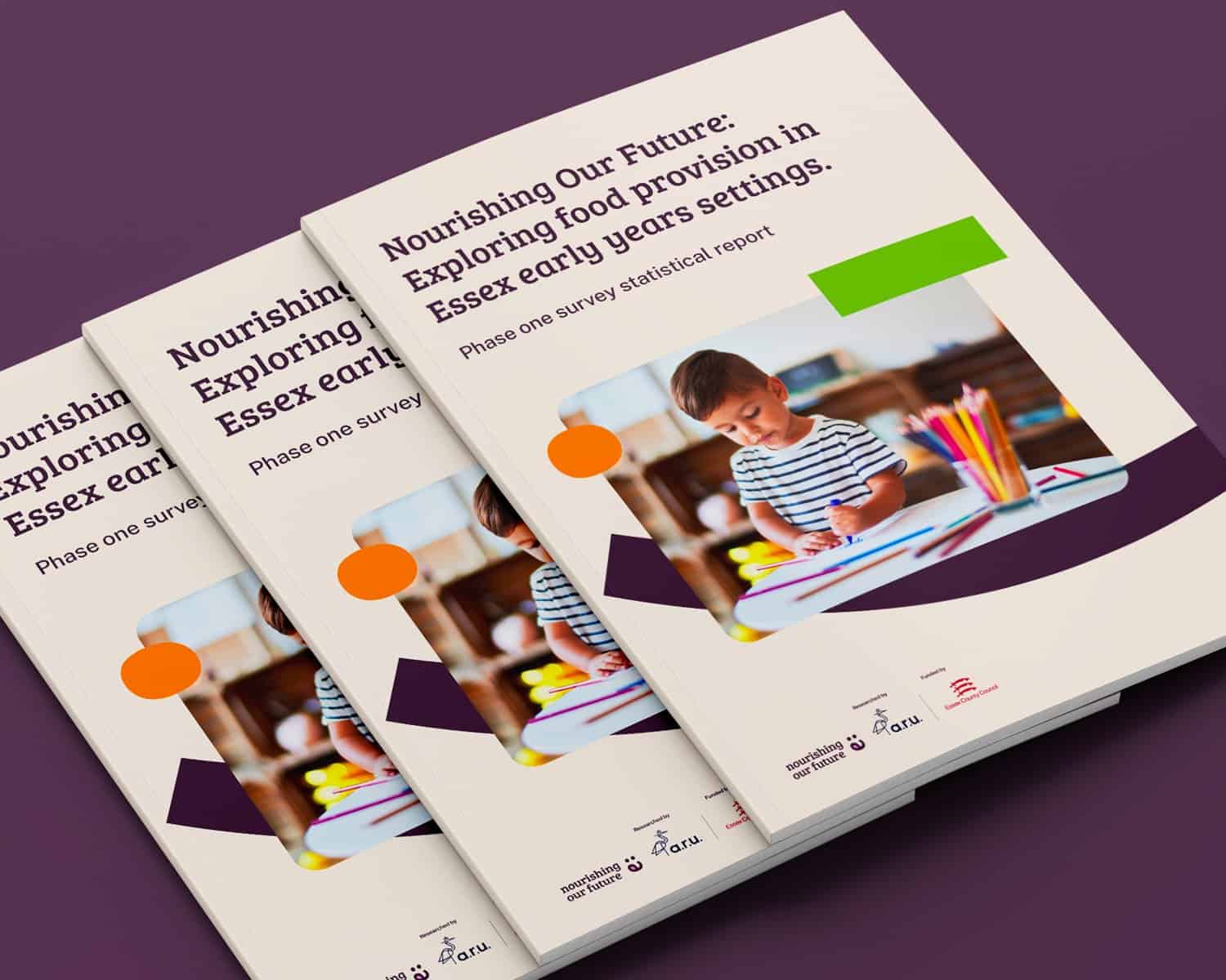 Nourishing our future: Essex early years food provision report, children eating healthy.