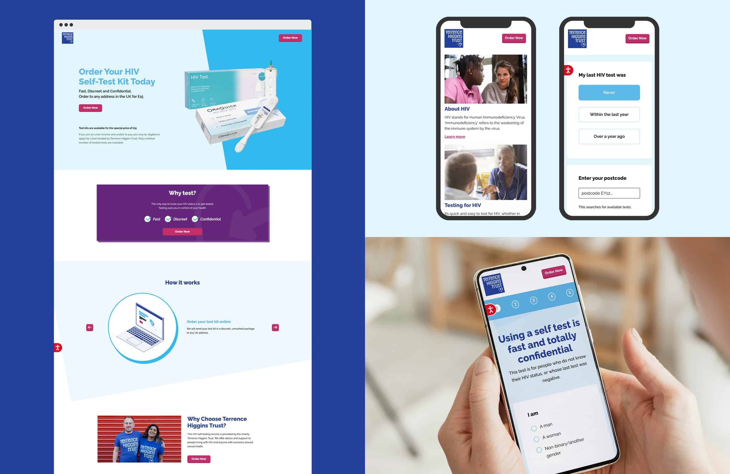 Order your HIV self-test kit online - discreet, fast, and confidential.
